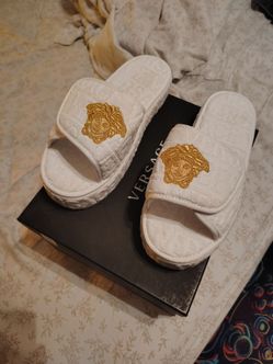 Versace men's slides size 10