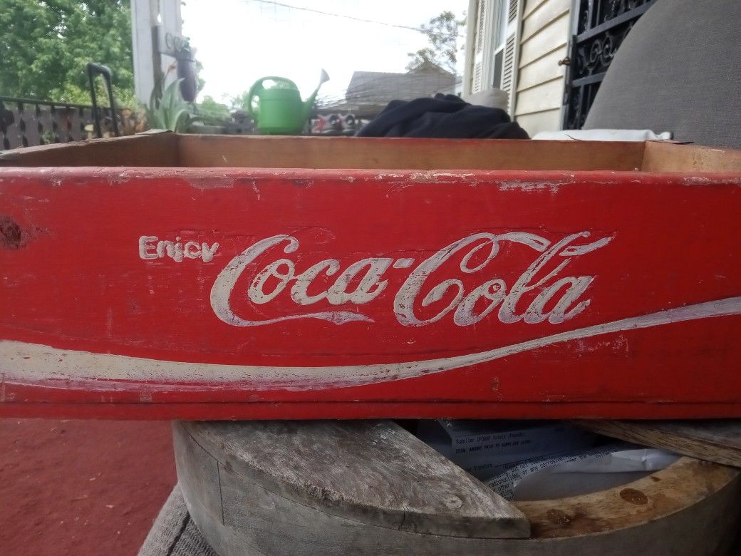 Coca Cola Wooden Crate