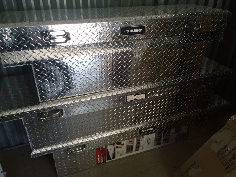 Husky 70"Aluminum Chrome Polished Truck Box Low Profile or Deep