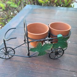 Vintage Mini Tricycle Flower Pots