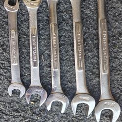 Craftsman 10-19mm Open Wrench Set 
