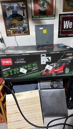 Toro Electric Mower - 60V battery included brand new
