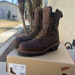 Red Wing Work Boots 10.5 (fits 10.0)  