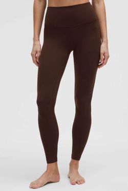 Lululemon Align High-Rise Pant Leggings 25" Lava Cake Brown W5CTAS Size 4