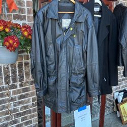 Men’s John Ashford Leather Jacket (M)