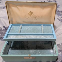 Vintage antique 1960's Farrington Jewelry Box