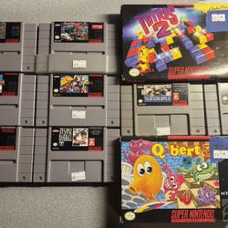 Super Nintendo Games