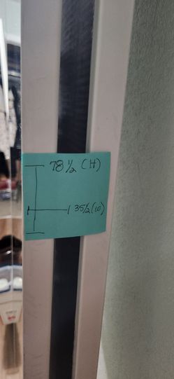 Mirrored Bi-Fold door, 36x80