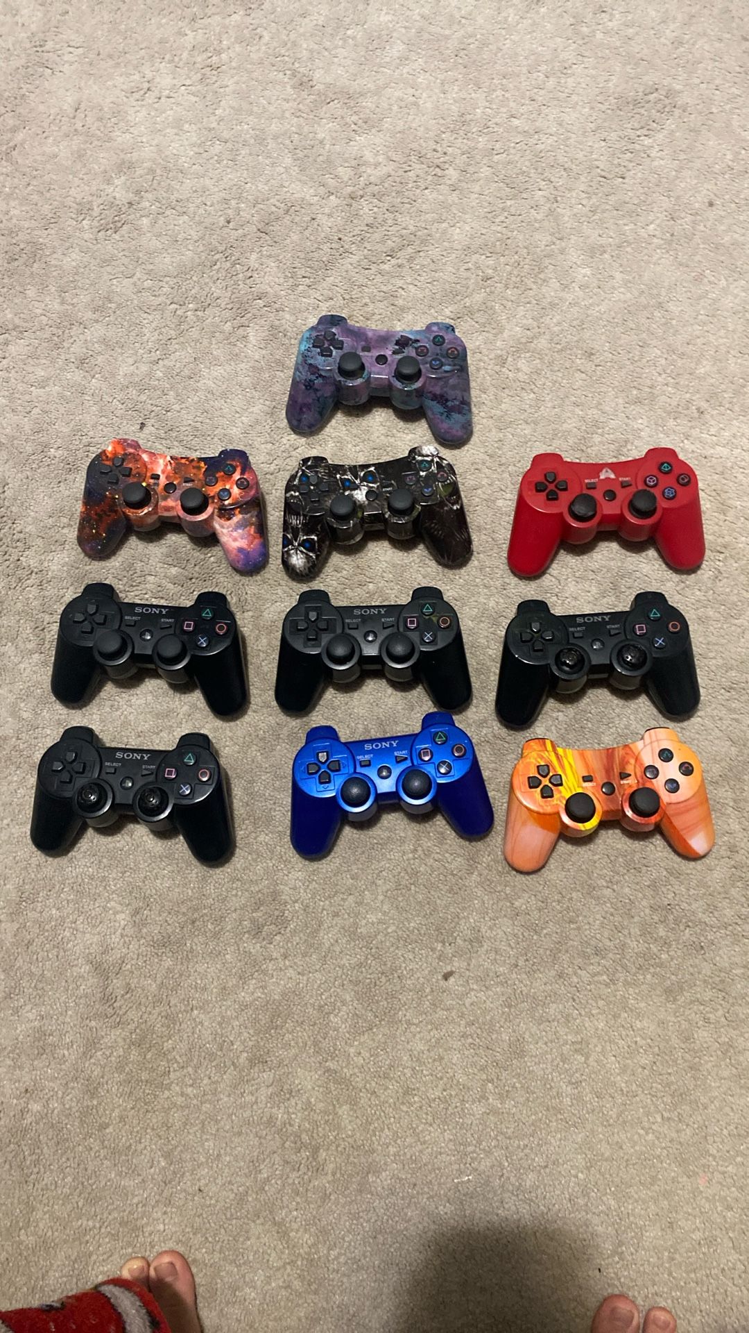 Sony PlayStation 3 DualShock Wireless Controllers