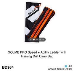Pro Speed Agility Ladder Workout Ladder And Bag