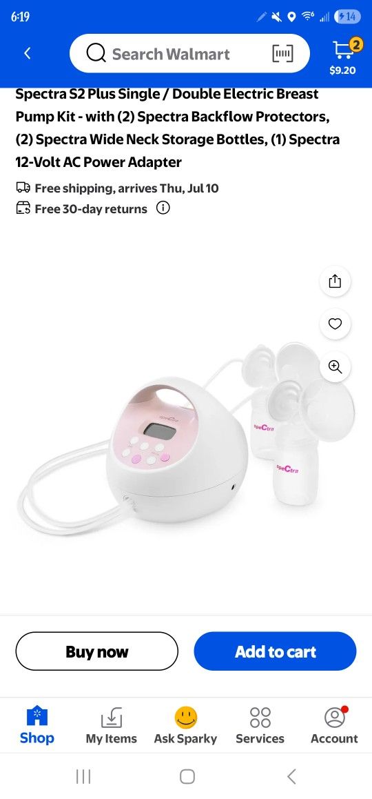 Spectra 2 Breastpump