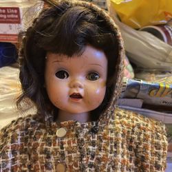 17 Inches Vintage Ideal Doll