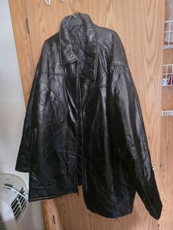 men's leather jackets king-size