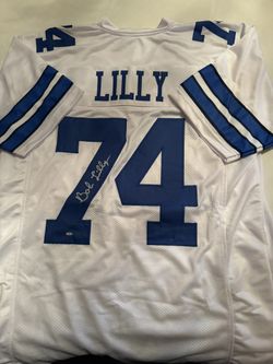 Bob Lilly Signed Jersey