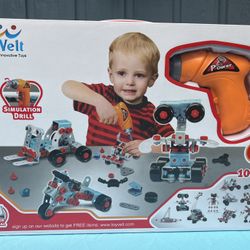 Toy Velt Junior Block Construction Engeneering Building Set 