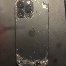 iPhone 14 Pro Max – FOR PARTS – Broken Back Glass – Touch Issues