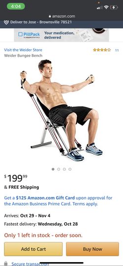 Weider Bungee Bench