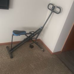 Blue Squat machine