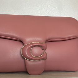 Coach Pink (Coral) Pillow Tabby 26