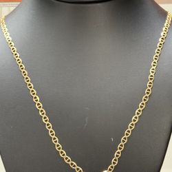 14k Gold Anchor Link Chain 