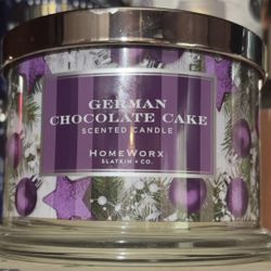 German Chocolate Cake Candle