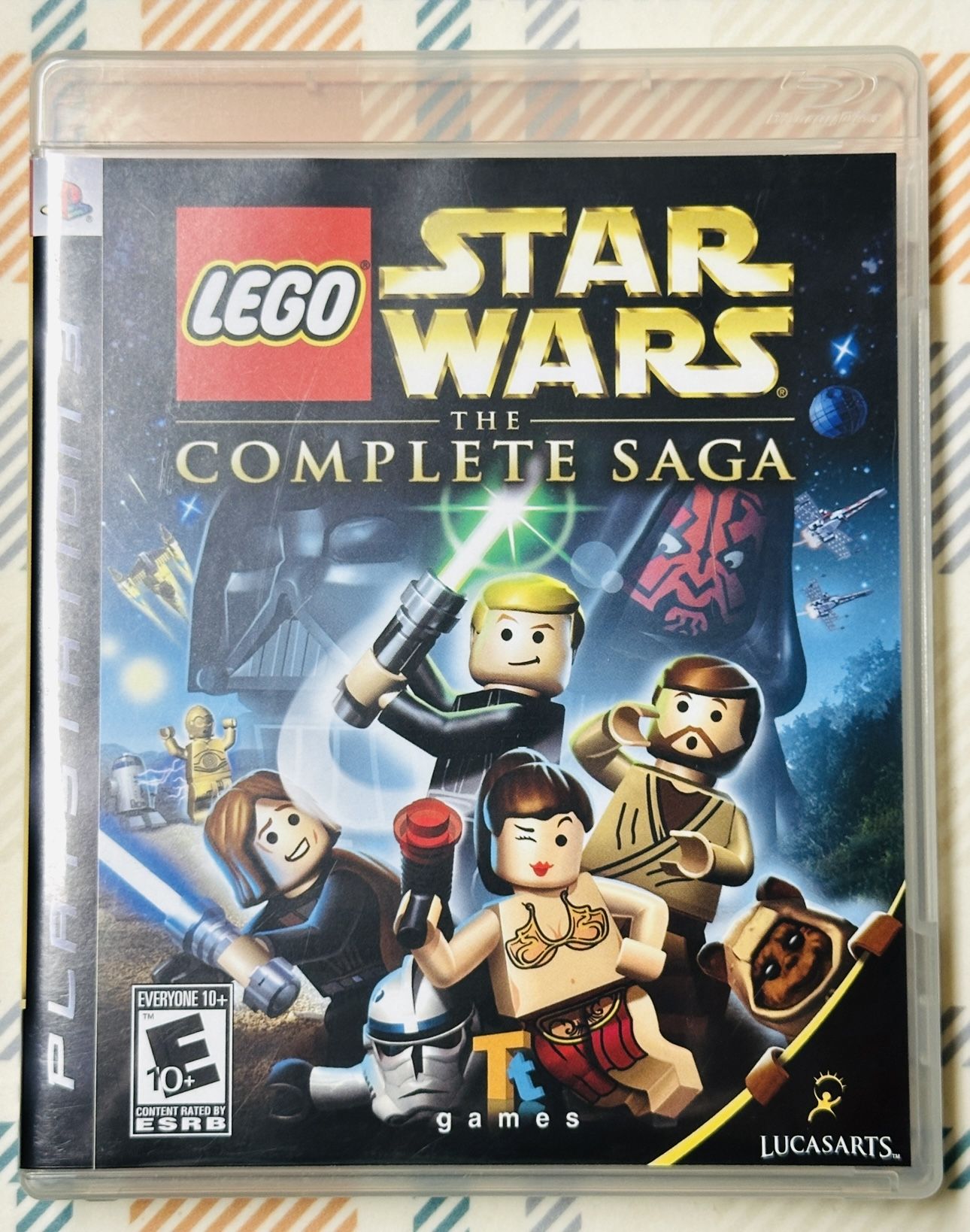 Lego Star Wars: The Complete Saga - Sony PlayStation 3, PS3, With Manual Tested