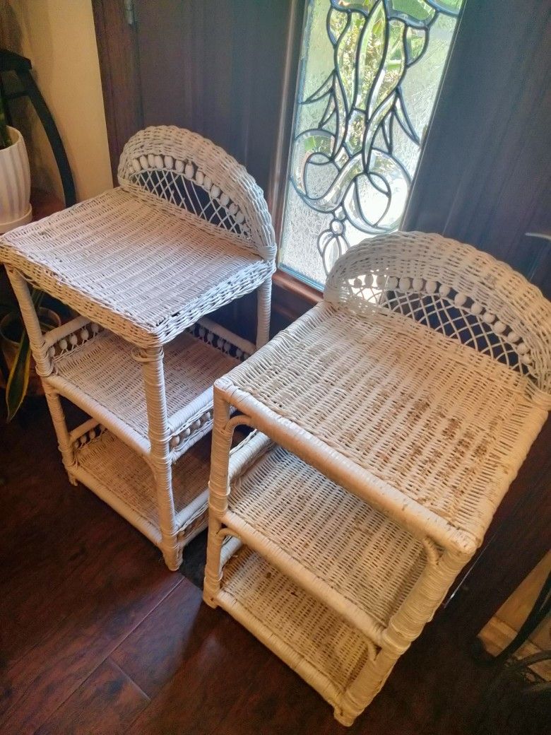 Real Wicker Shelves