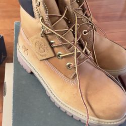 TIMBERLAND WHEAT WATERPROOF YOUTH BOOTS