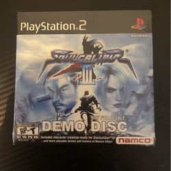 Soulcalibur III Demo Disc 