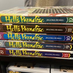 Hells  paradise manga vol 9-13