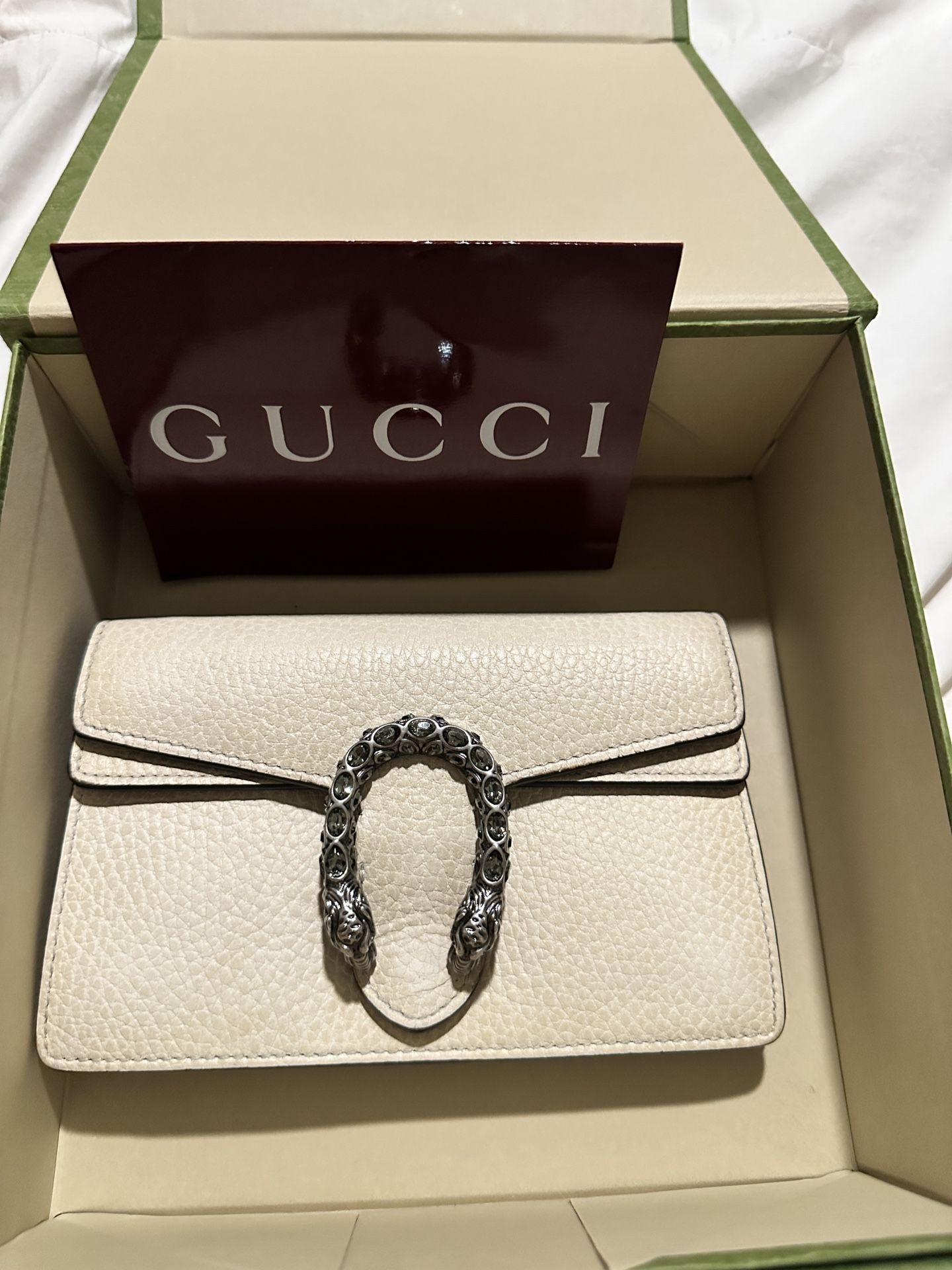 GUCCI Dionysus Super Mini Leather Bag