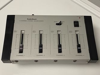 DJ 4 Channel Mixer