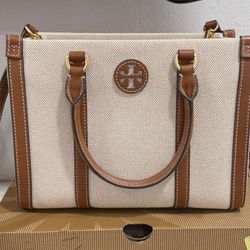Tory Burch Blake Canvas Small Tote