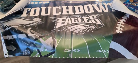 NFL Eagles vinyl banner