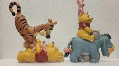 Disney Rare Lodge Cast Iron Winnie The Pooh & Friends Baking