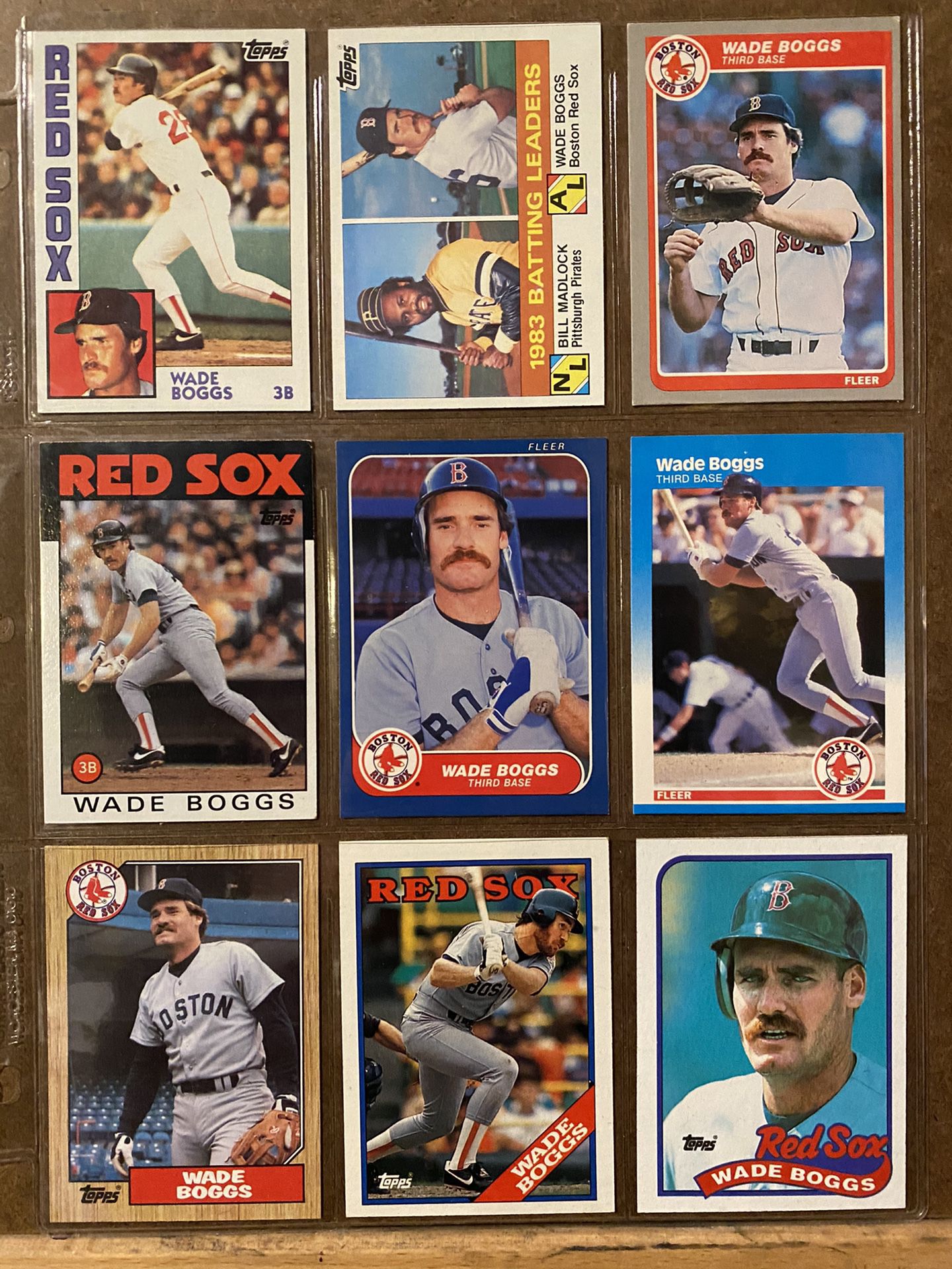 Baseball Card Pages $5 each!
