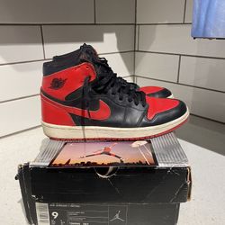 Jordan 1 Breds Size 9 