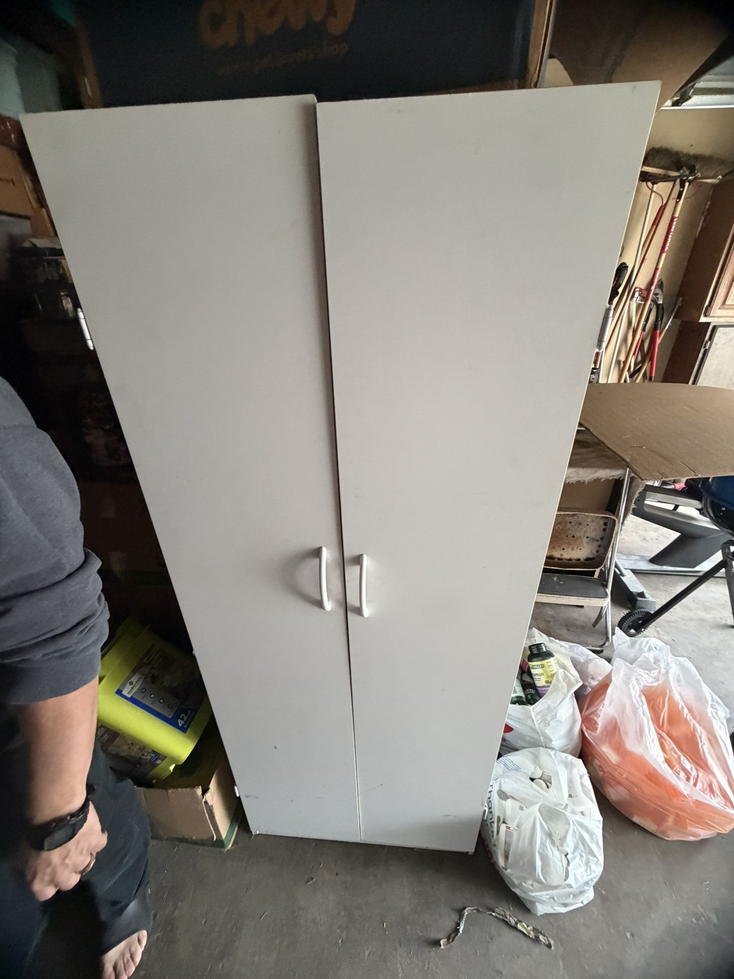 White Storage Cabinet