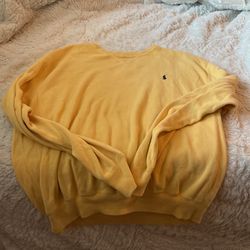 Cute Yellow Ralph Lauren Pull Over