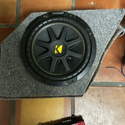 Sub Woofers And 2 Amps.