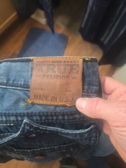 Authentic Vintage True Religion Pants Size 34Y2k Super T Streetwear Hard To Find Super T Jeans