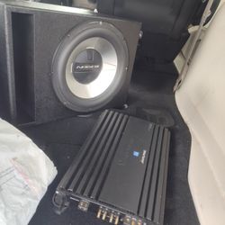 Audio Amp And Speaker
