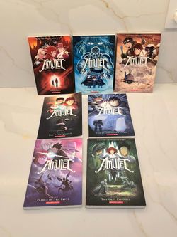 Amulet Graphic Novel Series Books 1-7 by Kazu Kibuishi