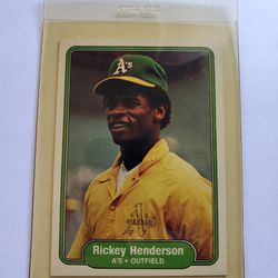 1982 Rickey Henderson
