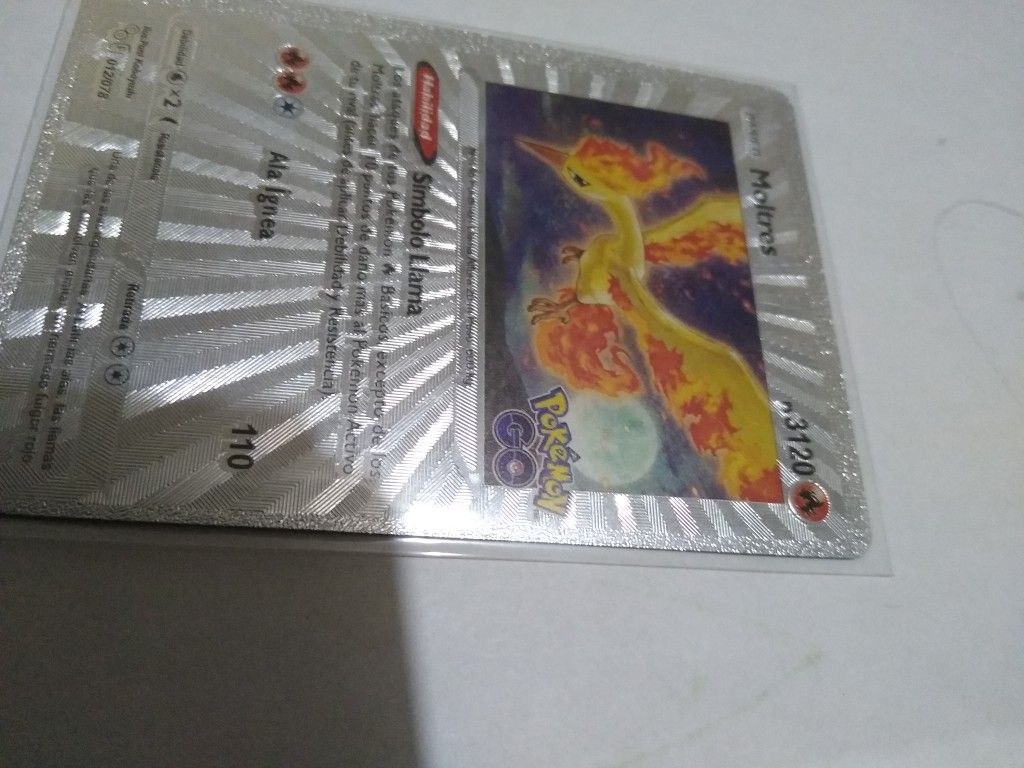 Moltres Pokemon Go Silver