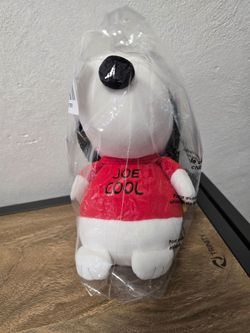 Brand New Peanuts Squishy Chubby Joe Cool 8" Snoopy