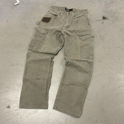 Vintage Y2K Earth tone Utility Cargo Pants 30×30