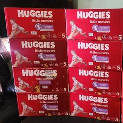 HUGGIES #5..../$35 EACH FIRM