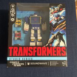 Transformers Studio Series 86 Soundwave 