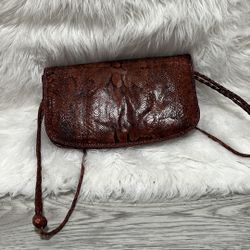 Vintage Snakeskin purse shoulder bag 